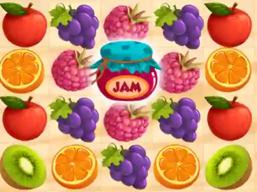 Permainan Juicy Fruits Match3 secara online
