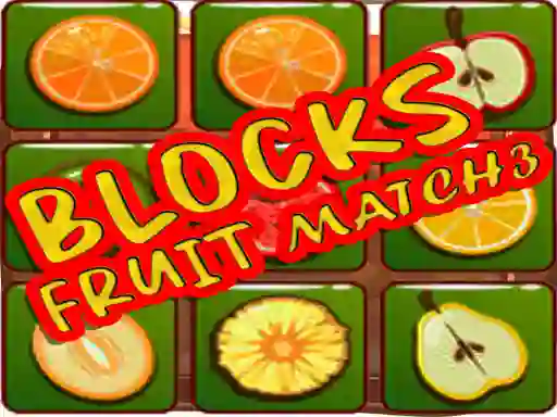 Permainan Blocks Fruit Match3 secara online