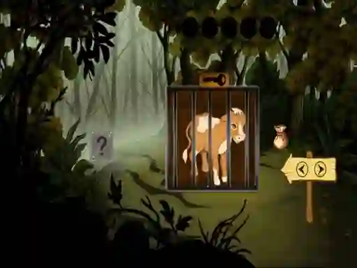 Permainan Cow Calf Escape secara online