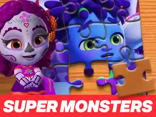 Permainan Super Monsters Jigsaw Puzzle secara online