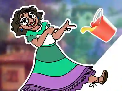 Permainan Encanto Coloring Book secara online