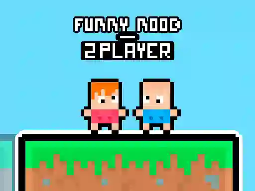 Permainan Funny Noob 2 Player secara online