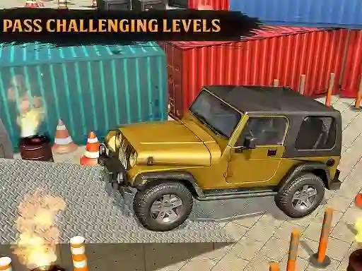 Permainan Classic Real 4x4 Jeep Parking Drive Game secara online