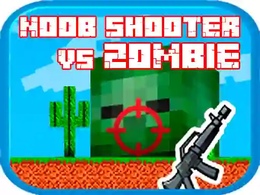 Permainan Noob shooter vs Zombie secara online