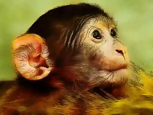 Permainan Funny Baby Monkey secara online