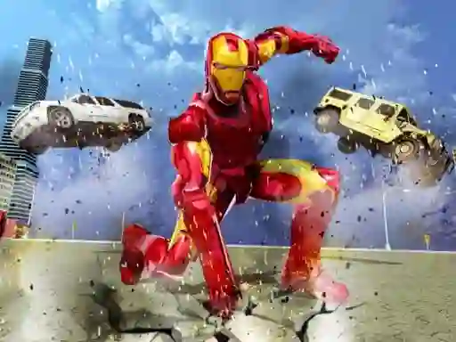 Permainan Flying Iron Hero secara online