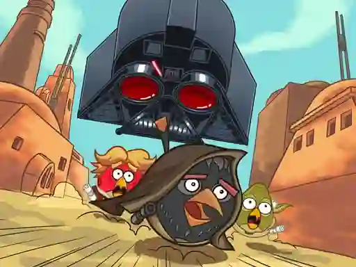 Permainan Angry Birds Star Wars Coloring secara online