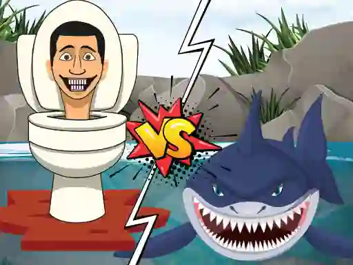 Permainan Hungry Shark Vs Skibidi secara online