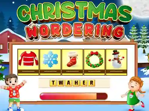 Permainan Xmas wordering secara online