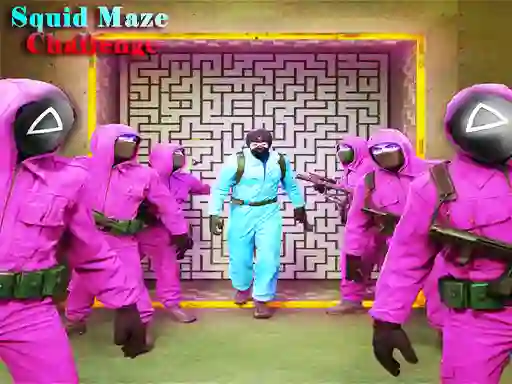 Permainan Squid Maze Challenge secara online