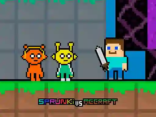 Permainan Sprunki vs MCCraft secara online