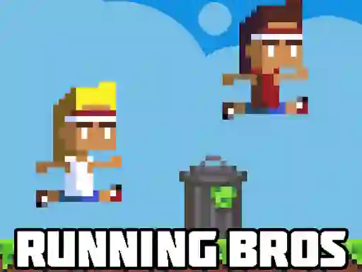 Permainan Retro Running Bros secara online