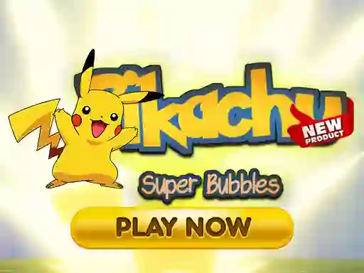 Permainan Pikachu Super Bubbles secara online