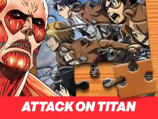 Permainan Attack on Titan Jigsaw Puzzle secara online