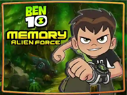 Permainan Ben 10 Memory Alien Force secara online