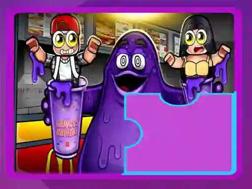 Permainan Grimace Shake Puzzle secara online