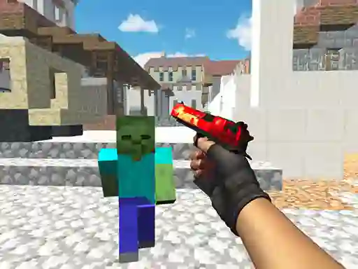 Permainan Counter Craft 3 Zombies secara online