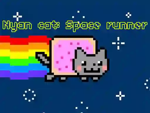 Permainan Nyan Cat: Space runner secara online