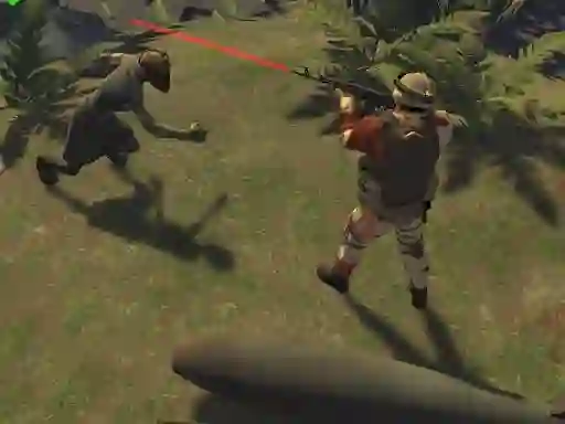 Permainan TopDown Zombie Survival Shooting secara online