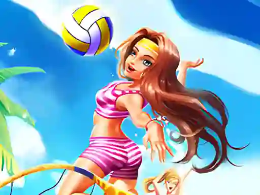 Permainan Beach volleyball 3D secara online