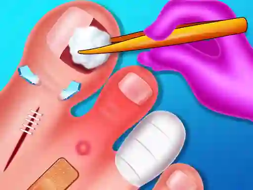 Permainan Funny Nail Doctor secara online