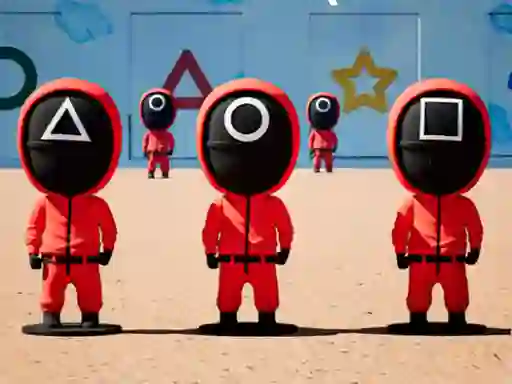Permainan Squid Game hide and seek secara online
