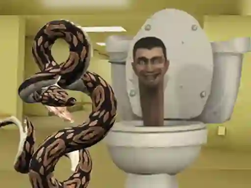 Permainan Python Snake Kill Skibidi Toilet Backrooms secara online