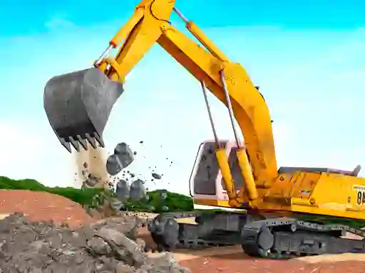 Permainan Real JCB Excavator Simulator secara online