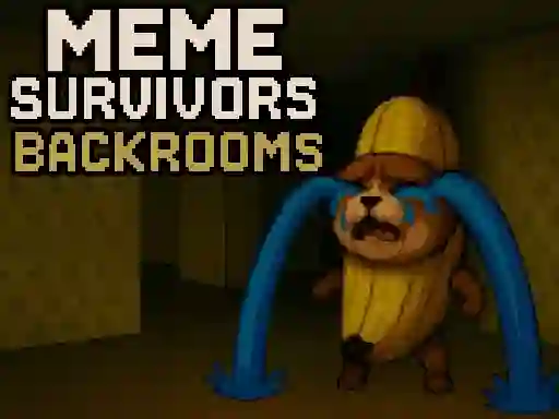 Permainan Meme Survivors: Backrooms secara online
