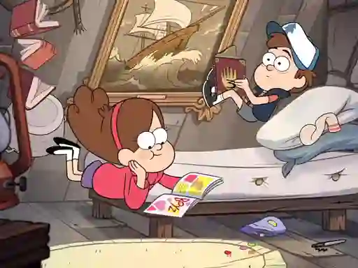 Permainan Gravity Falls Slide secara online