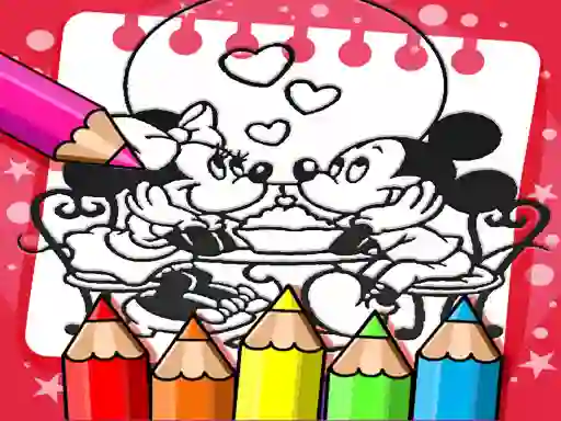 Permainan Mickey Mouse Coloring Book secara online