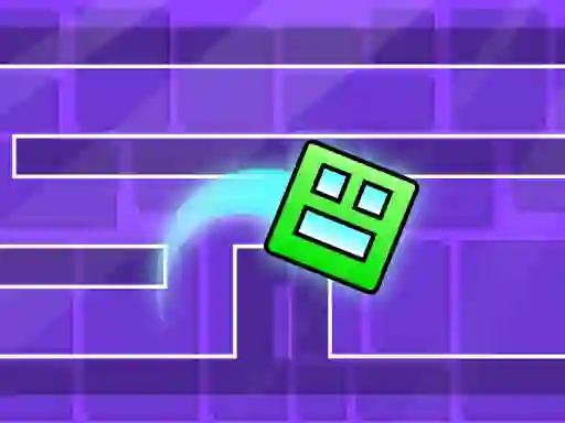 Permainan Geometry Dash Maze Maps secara online