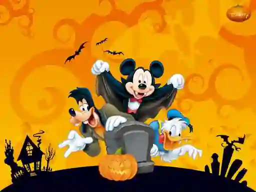 Permainan Disney Halloween Jigsaw Puzzle secara online