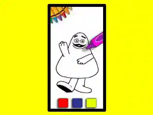 Permainan Grimace Coloring Book secara online