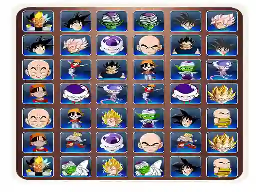 Permainan ?Find The Dragon Ball Z Face secara online