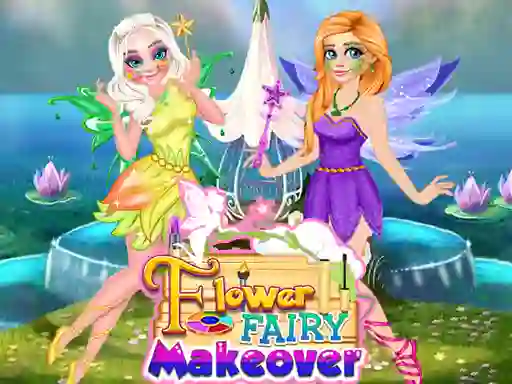 Permainan Flower Fairy Makeover secara online