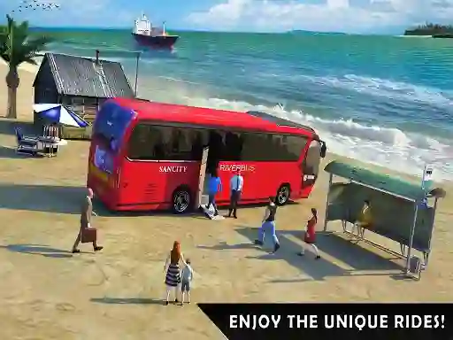 Permainan Floating water surface bus secara online