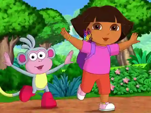 Permainan Dora The Explorer Coloring secara online