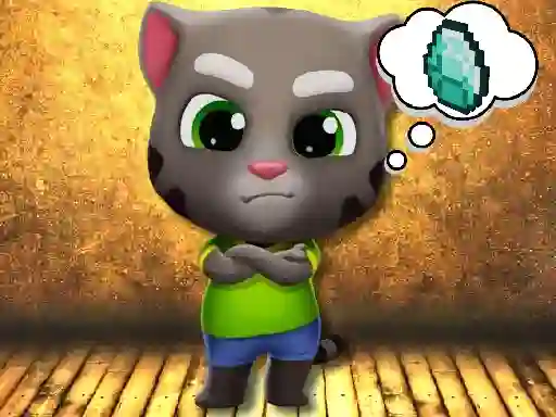 Permainan Talking Tom Diamond Hunt secara online