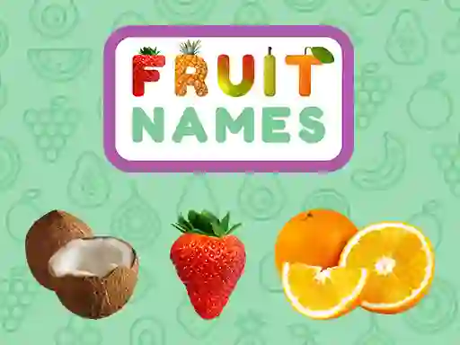 Permainan Fruit Names secara online