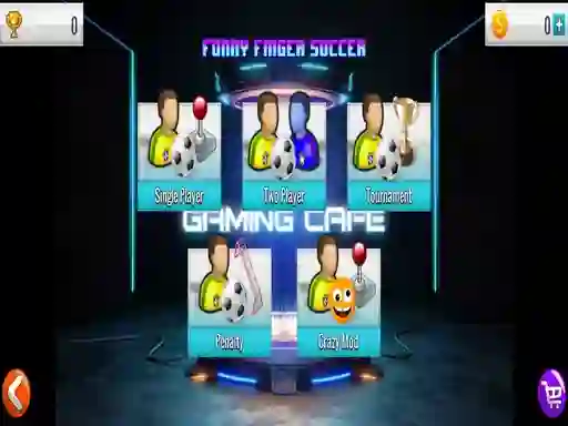 Permainan Funny Finger Soccer secara online