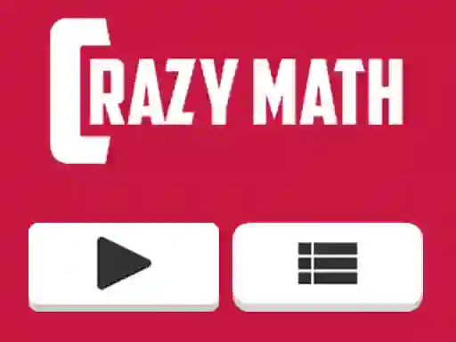 Permainan Crazy Math secara online