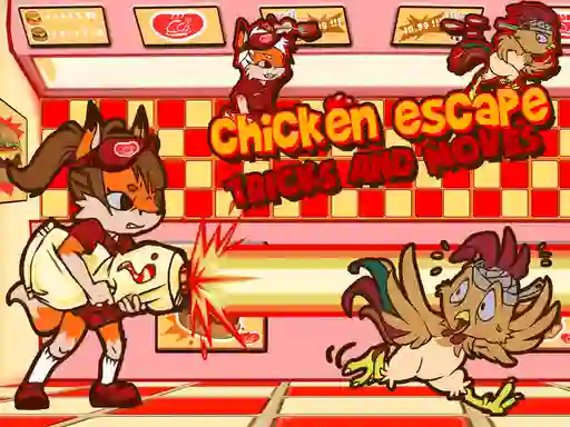 Permainan Chicken Escape Tricks and moves secara online