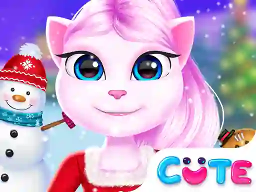 Permainan Angela Christmas Decor Game secara online