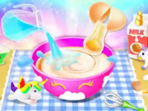 Permainan Unicorn Cake Make secara online