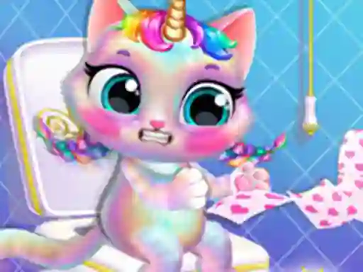 Permainan Twinkle My Unicorn Cat Princess Caring secara online