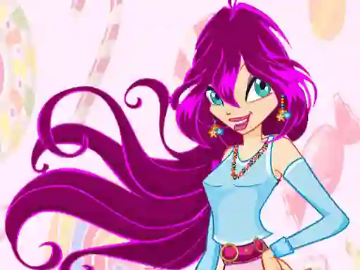Permainan Winx Candy Girl secara online
