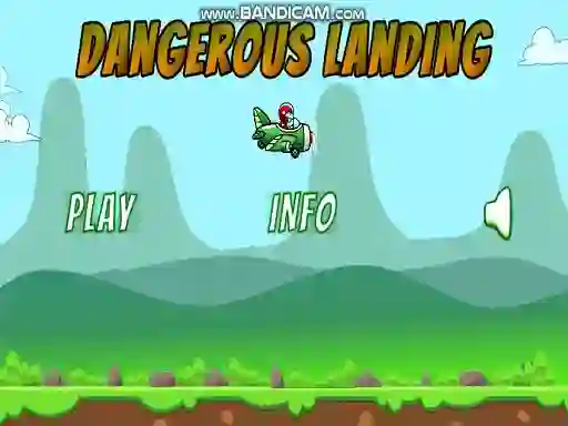 Permainan Dangerous Landing secara online