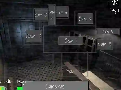 Permainan Five Nights at Horror Games secara online