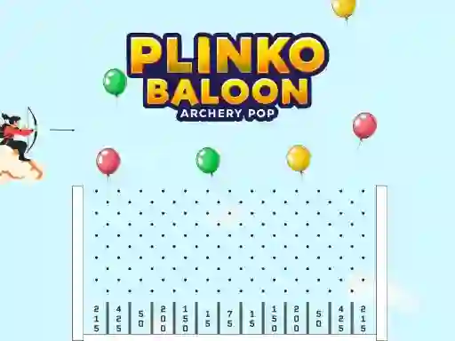Permainan Plinko Ballon Archery Pop secara online